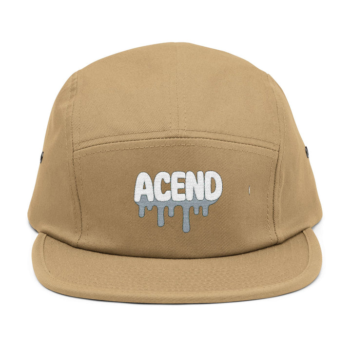ACEND Embroidered Drip 5-Panel Cap