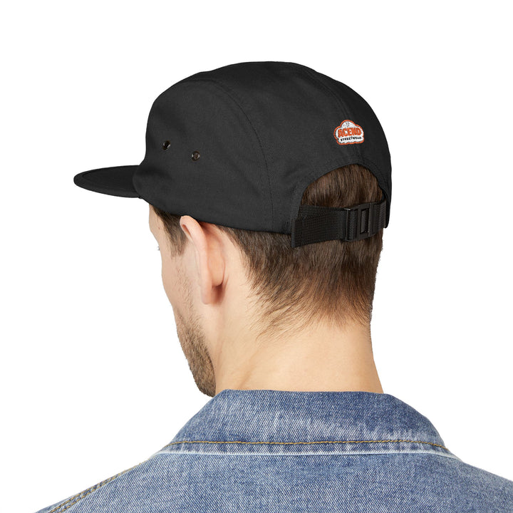 ACEND Streetwear — Embroidered Infrared cloud 5-Panel Cap
