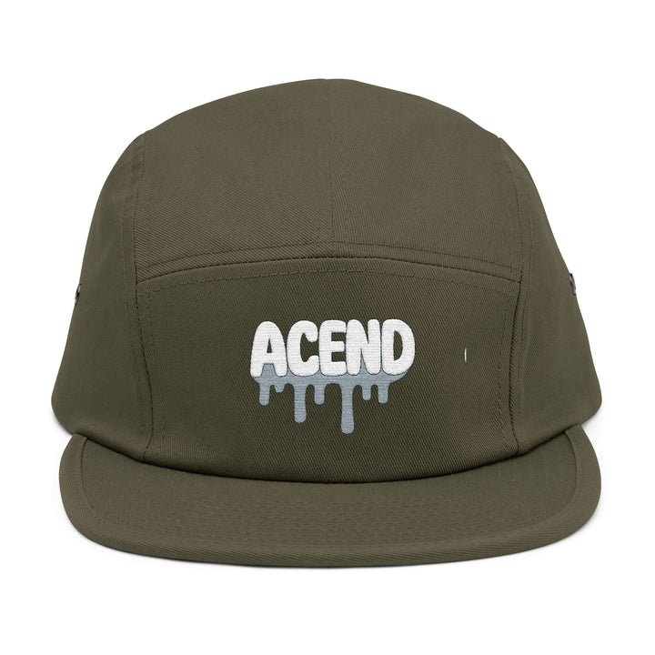 ACEND Embroidered Drip 5-Panel Cap