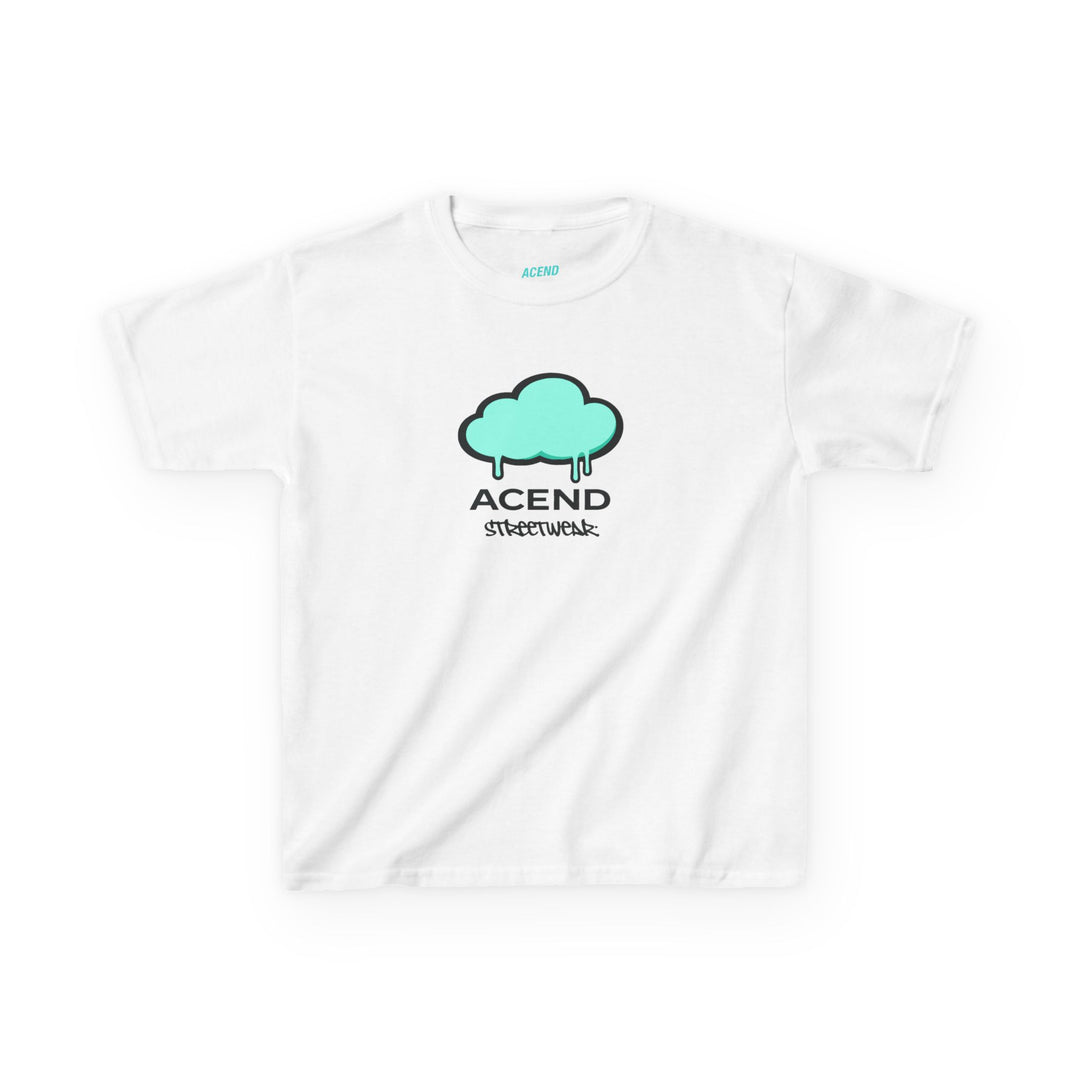 ACEND Kids — Drippy Cloud Logo Tee
