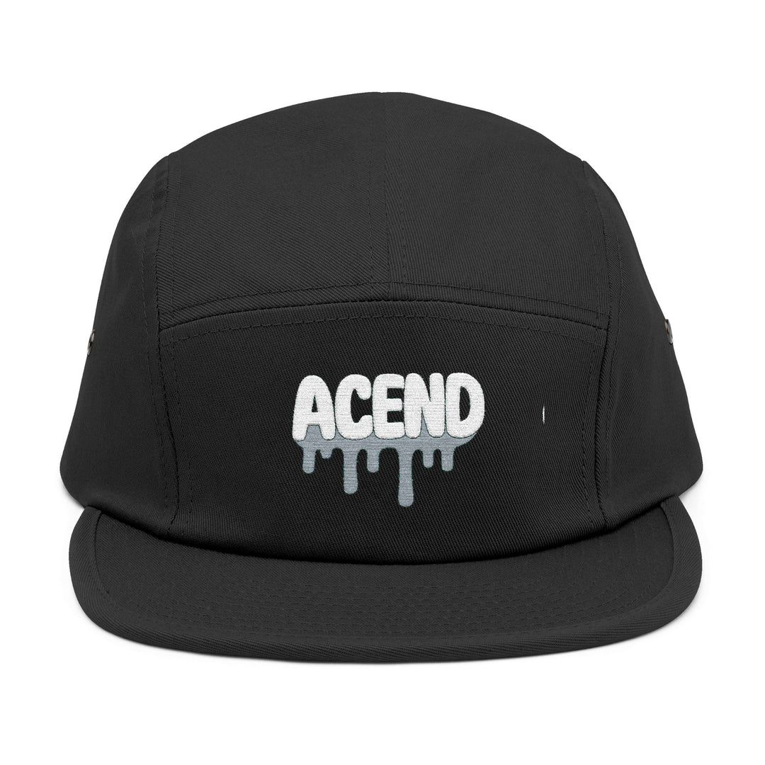 ACEND Embroidered Drip 5-Panel Cap
