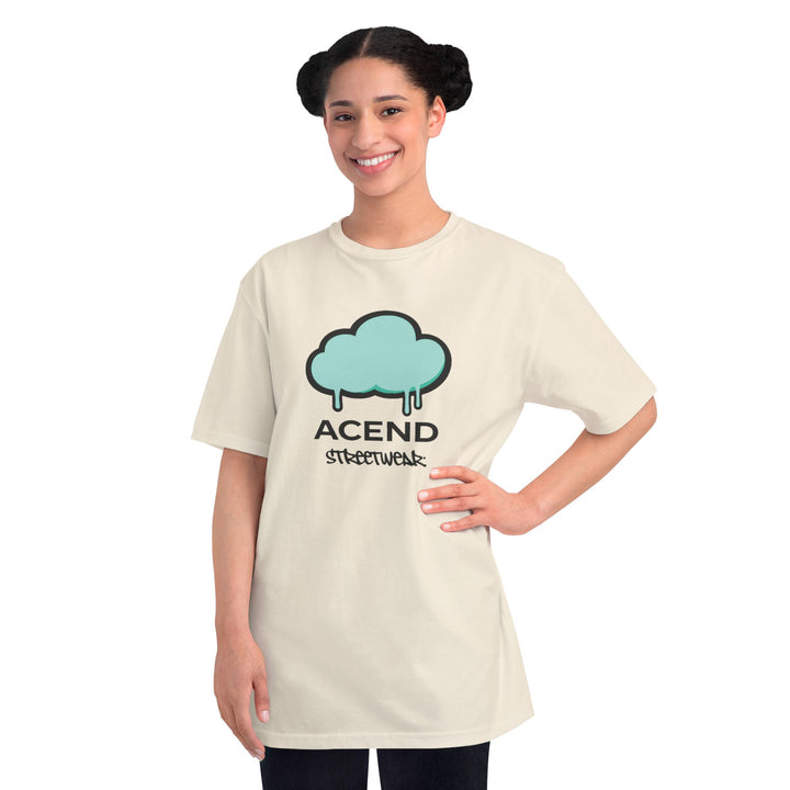 ACEND Streetwear - Drippy cloud logo tee