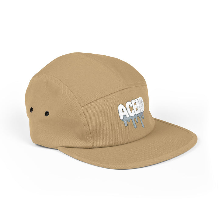 ACEND Embroidered Drip 5-Panel Cap