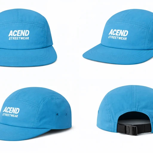 ACEND Streetwear T-Blue 5-Panel Hat