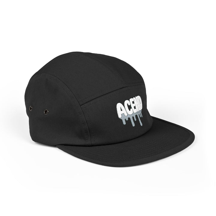ACEND Embroidered Drip 5-Panel Cap