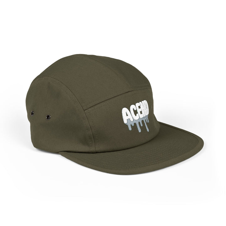 ACEND Embroidered Drip 5-Panel Cap