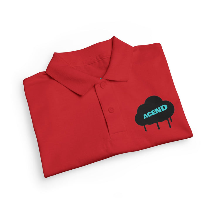 ACEND Kids  - Cloud Logo Polo Youth DryBlend®