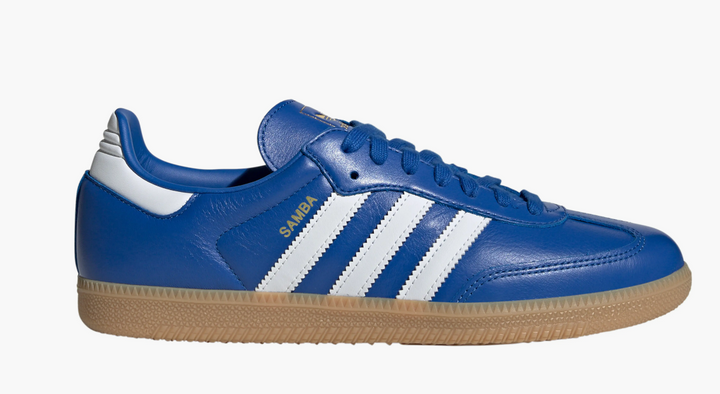 Adidas Samba OG – Blue / Cloud White / Gum