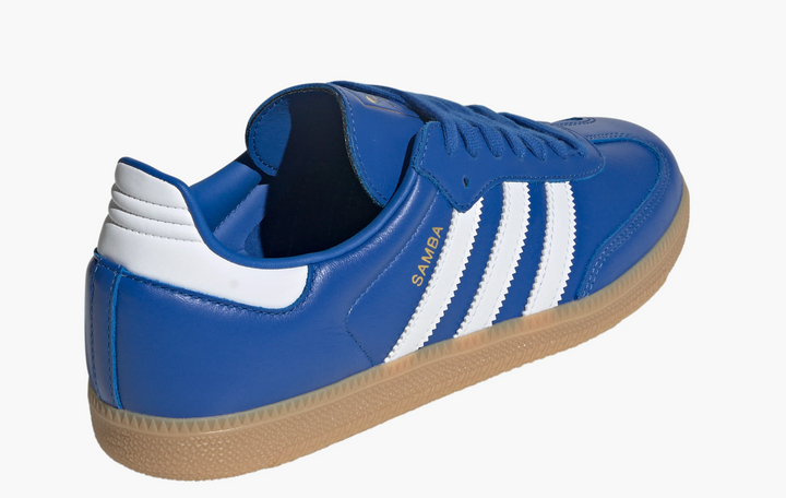 Adidas Samba OG – Blue / Cloud White / Gum